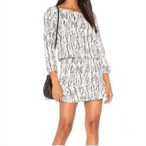 Joie Soft Snakeskin print dress